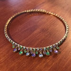 🌸FWP🌸 multicolored rhinestone choker necklace